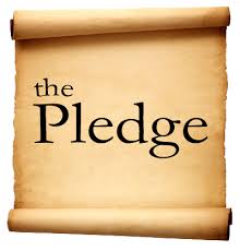 Pledge sign